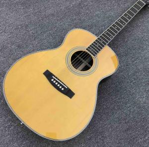 China Top quality D28 Style classic acoustic guitar Solid Spruce top 41 rosewood back and side acoustic Guitar on sale