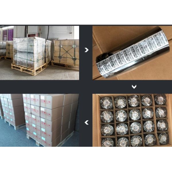 30mm * 100m Black hot stamping foil for coding machine