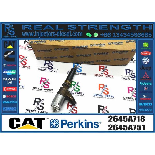 Cat 320d Diesel Inyector Common Rail Fuel Injector 292-3780 2923780 2645A718 For Caterpillar Perkins C6.6 Excavator