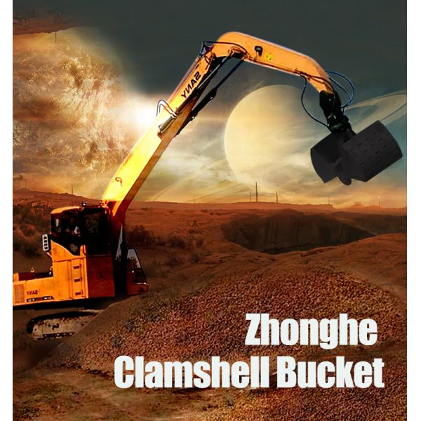 High Quality Excavator Clamshell Bucket Clamshell Bucket Excavator Attachments for Excavator