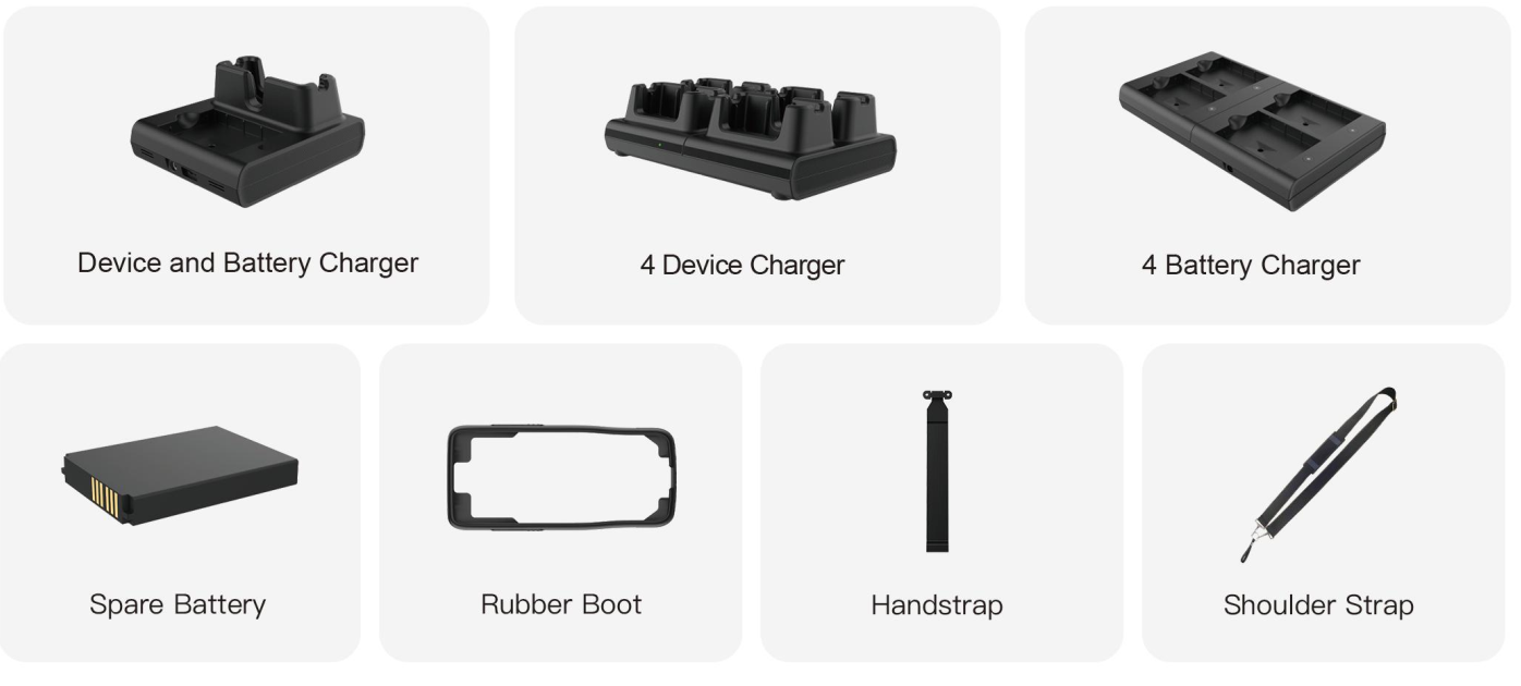 Android 14 Handheld Terminal with Qualcomm Octa Core 2.8Ghz CPU and 4GB+64GB Memory PDA Barcode Scanner