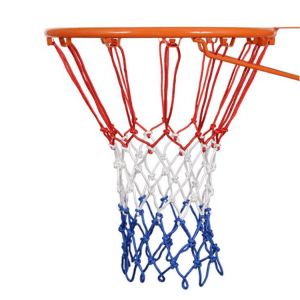 New design basketball net 50cm polyester white red style basketball net