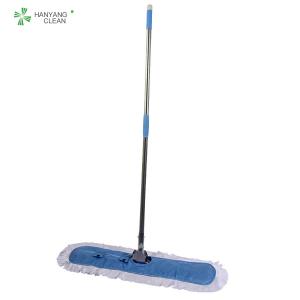 China 60*17cm Clean Room Mops Anti Static With Easy To Change And Fix The Mop Head on sale