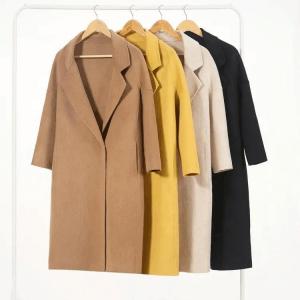 Wholesale Winter Wool Coat Trench Coat Anti UV OEM Custom Size For Ladies Women from china suppliers