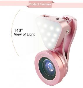 Wholesale Universal 3 in 1 Phone Camera Lens with Led Flash Light,15X Macro Lens Clip-on Cell Phone Lenses for  iPhone 6 6s from china suppliers