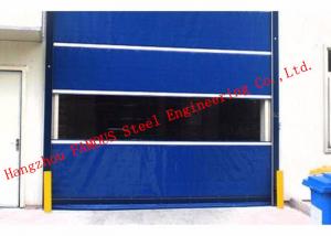 Wholesale Finished Surface PVC Automatic Industrial Garage Doors Roller Shutter With Visual Window from china suppliers