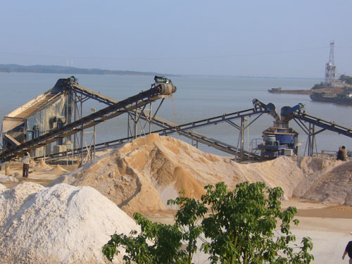 aggregate production plant