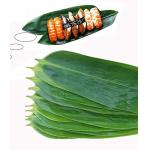 China Pollution Free 7cm Fresh Bamboo Leaves For Decorating Sushi for sale