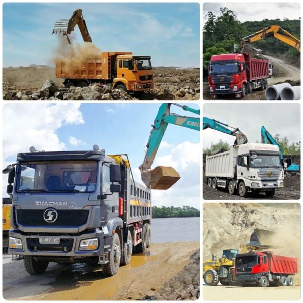 Heavy Duty Sand and Stone 40Tons Shacman H3000 Tipper 4*4 Mining Articulated Dump Truck 6x4 Drive Wheel Dump Truck
