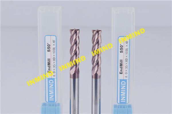 Quality Standard Cnc Milling Solid Carbide Cutter / Extra Long 8 mm Drill Cutting Tool for sale