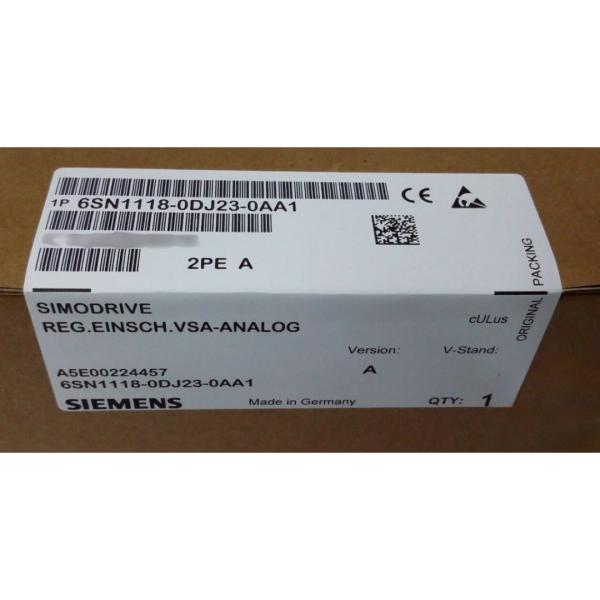 SIEMENS 6SN1118-0DJ23-0AA1 SIMODRIVE 611 DIGITAL CONTROL BOARD, 1-AXIS, SETPOINT