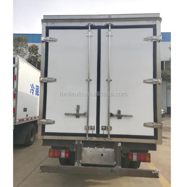 Euro 4 99km/h Refrigerator Cold Room Van Truck for Vegetable and Fruit