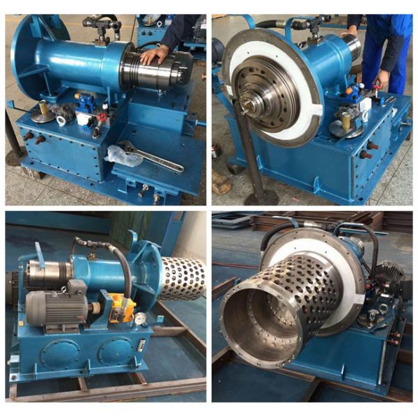 Control PLC Two Stage Pusher Type Centrifuge For Copper Sulphate Dewatering