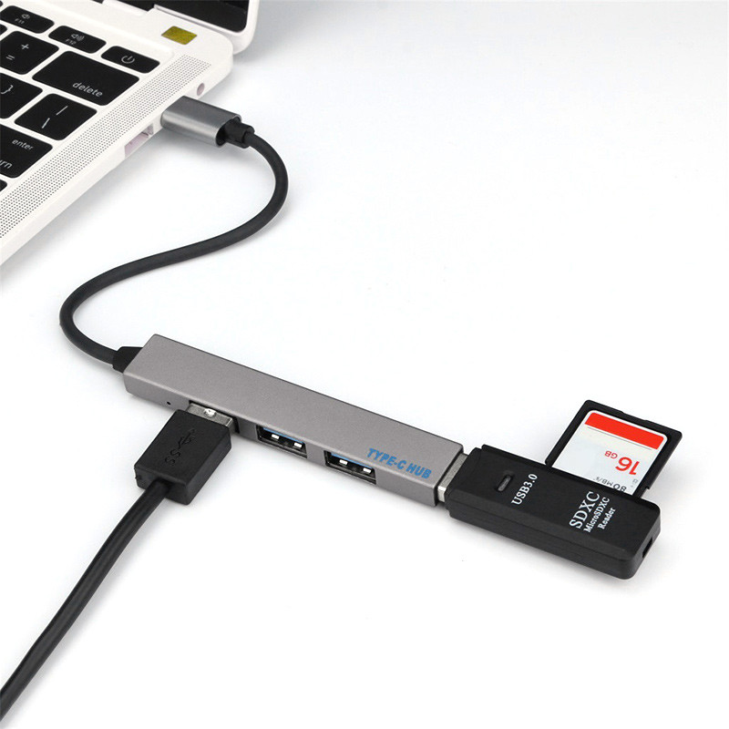 170mm USB Type C Hub