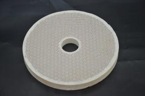 Wholesale Cordierite Infrared Ceramic Burner Plate White For Gas - Cooker φ140*13mm from china suppliers