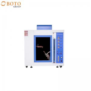 China Horizontal Vertical Flame Test Chamber Flammability Test Equipment For Sale on sale