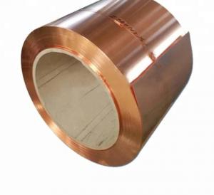 China Flat Copper Strip Coil  For Roof 0.3mm 0.4mm C27000 Cuzn36 on sale