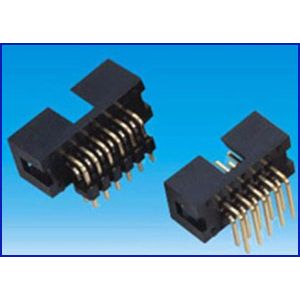 Wholesale 2.54mm Box Header 6P angle Connector from china suppliers