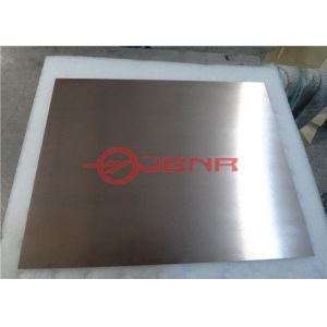 Perfect Hermeticity WCu Base Plate For Optical Telecommunication Transmission