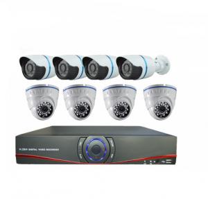 Wholesale Home Video CCTV DVR Security System 4 Outdoor and 4 indoor Camera DVR Kits 8CH 8 CHANNELS from china suppliers