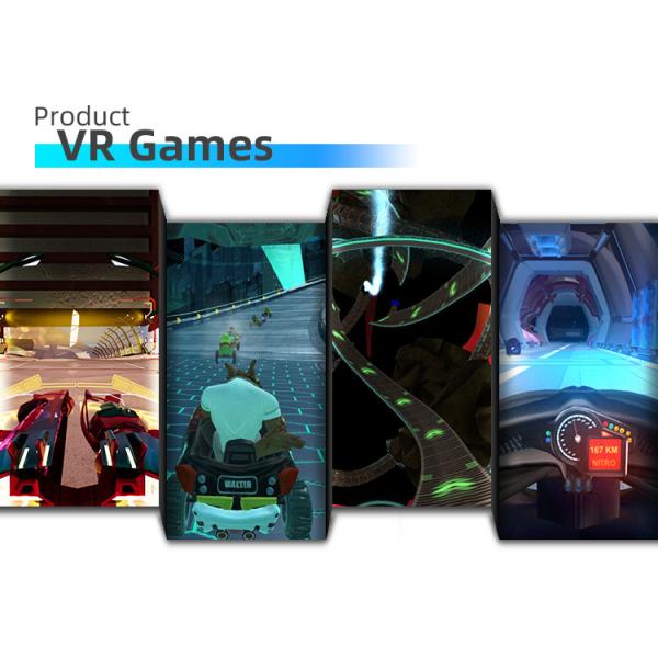 Indoor VR Motorcycle Racing Arcade Machine 220V Portable 2D Racing Simulator