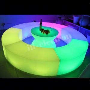 Wholesale Color Changing LED Glow Furniture , Rechargeable LED Lounge Chair OEM from china suppliers