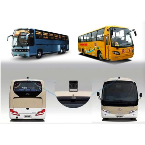 Wide Angle Bus Surveillance Camera , Waterproof Car Reversing Camera With Night Vision