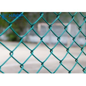 Wholesale Customized Temporary Chain Link Fence Green Color Cost Effective  ISO9001 SGS Approval from china suppliers