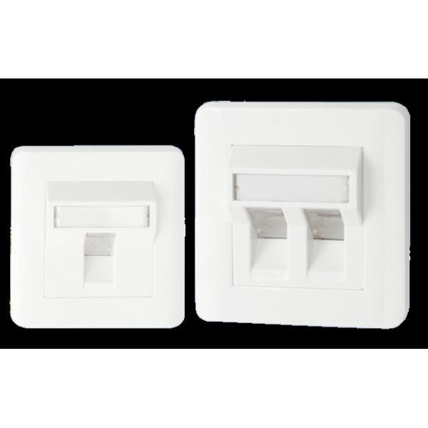 40Gbps Backbones Upgrade CAT7 Socket Installation on Wall Plate Switch for Speed Network