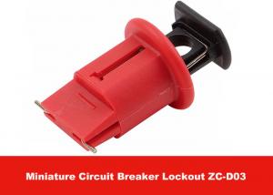 Nylon Material Compact Pin Out Wide Small Safety Circuit Breaker Lockout