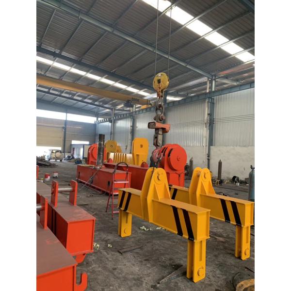 Outside Warehouse Overhead Crane Parts Spreader Tool For Lifting / Unloading