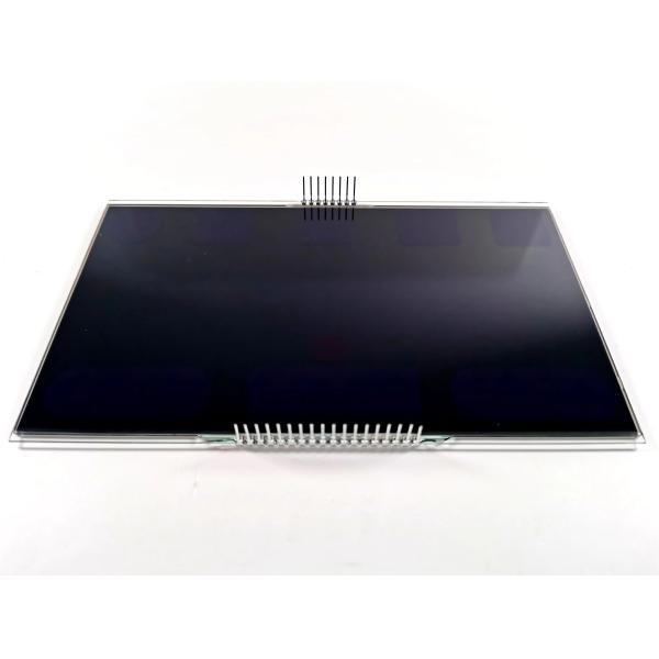12 O Clock Negative VA LCD Display Black Segment Digit Graphic Lcd Glass Va Panel For Thermostat