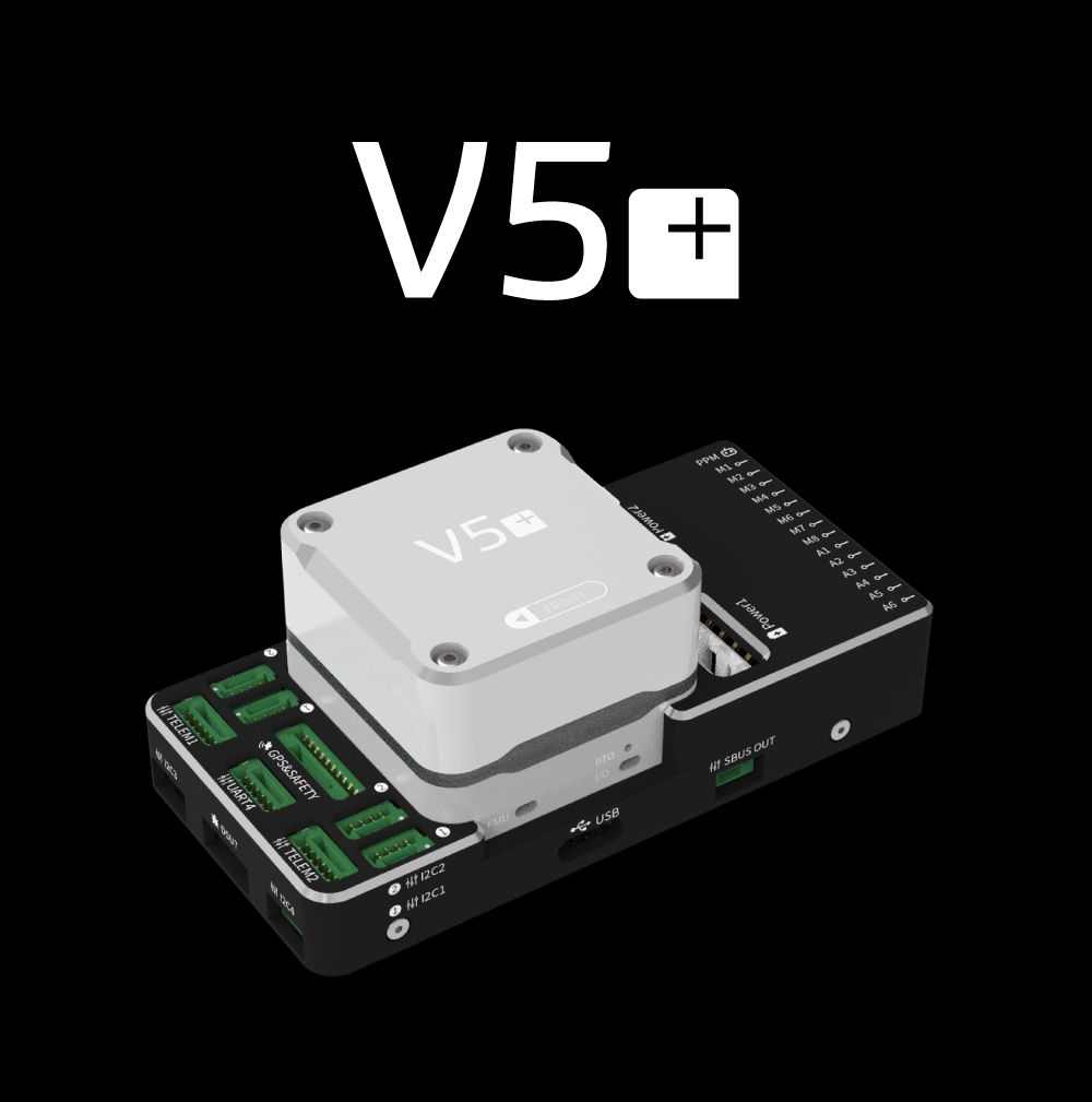 Original CUAV V5+ Pixhawk 2.4.8 Kit Intelligent Controller Open Source Flight Control Drone Multi Rotor Fixed Wing APM PX4
