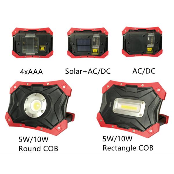 IK10 10W COB Magnetic Handheld LED Work Light With SOS Flashing