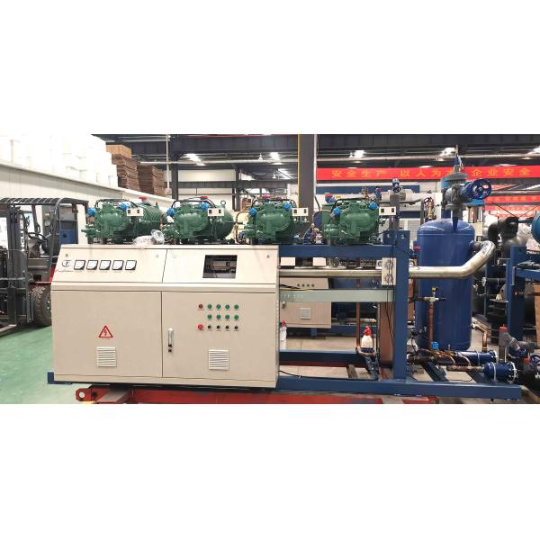 Custom Programmed Multi Compressor Rack High Efficiency Energy Saving Cold Storage