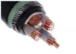 PVC Insulated and PVC Jacketed Fine Steel Wire Armoured Electrical Cable 4 Core