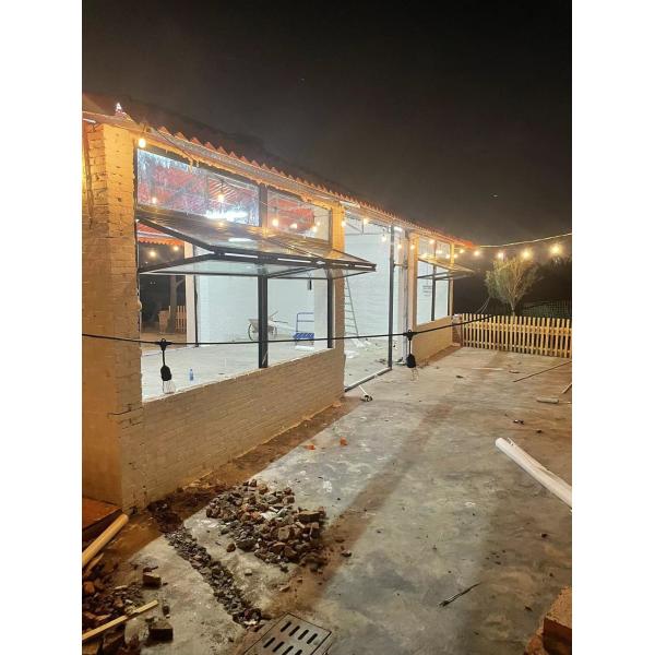 uson Arc Window Camber Window Steel Pvc/Upvc Windows Aluminum Double Glazed Garden Swing Window External Casement Windows