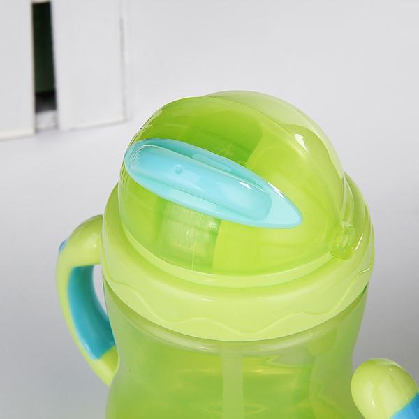 Unique products space duckbill shape cute baby plastic drinking water cup