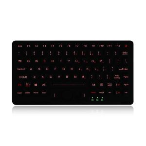 Wholesale Military Level EMC Keyboard Stainless Steel Back Plate Rubber Backlight from china suppliers
