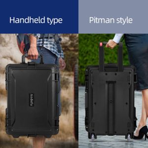 OEM Tool Storage Box Soundproof Wheel IP67 Waterproof Case Customizable