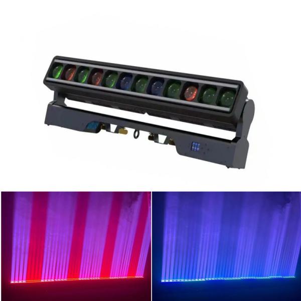 Dj Professional Stage Lighting Dmx RDM RGBW SNAKE 1240 12x40W LED Zoom Wash Strobe Pixel Beam Bar Moving Head Light