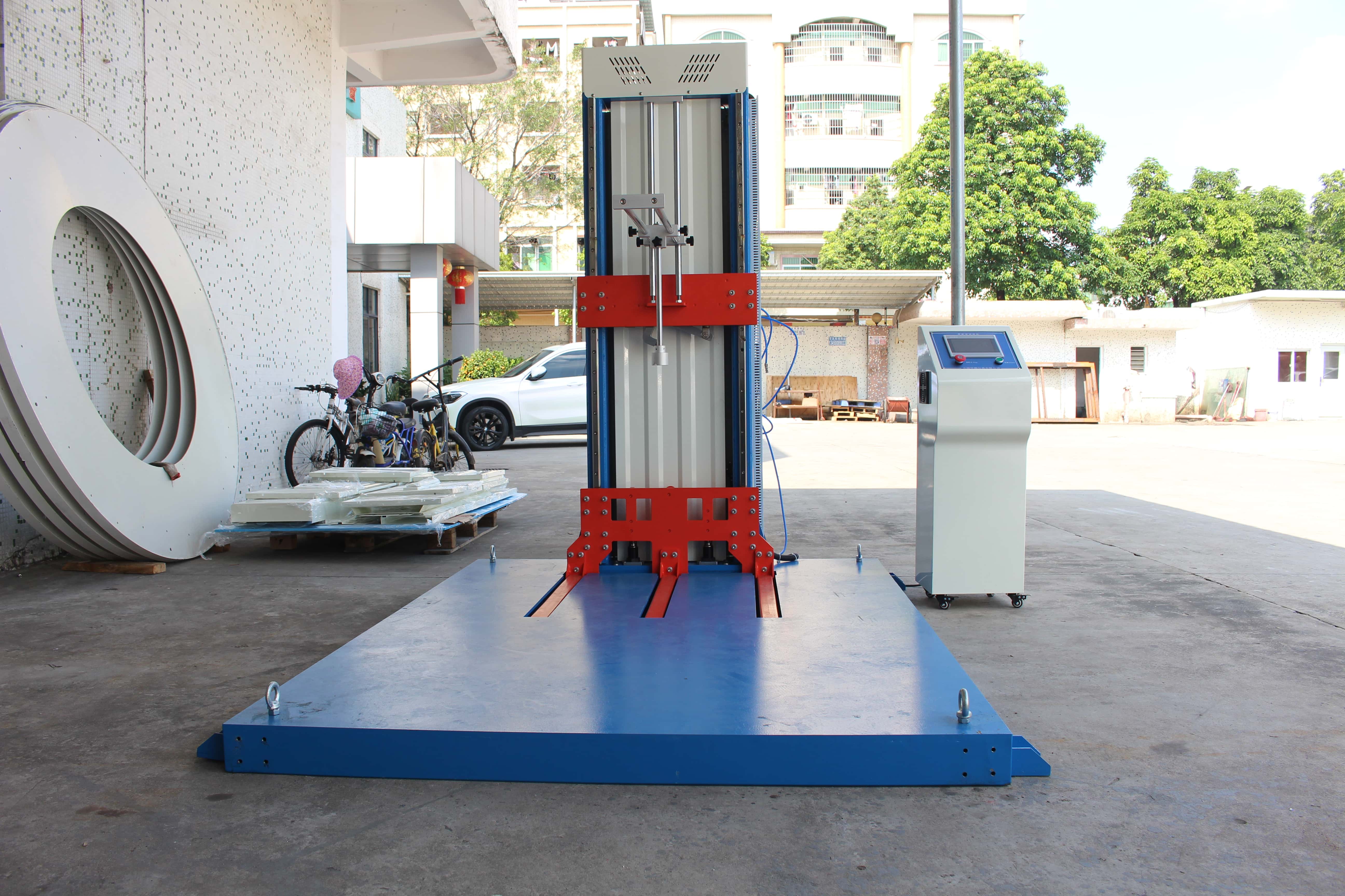 Carton Large Inner Packaging Drop Testing Machine, Parcel Drop Testing Machine & Zero Height Tester for Logistics Shipping Boxes