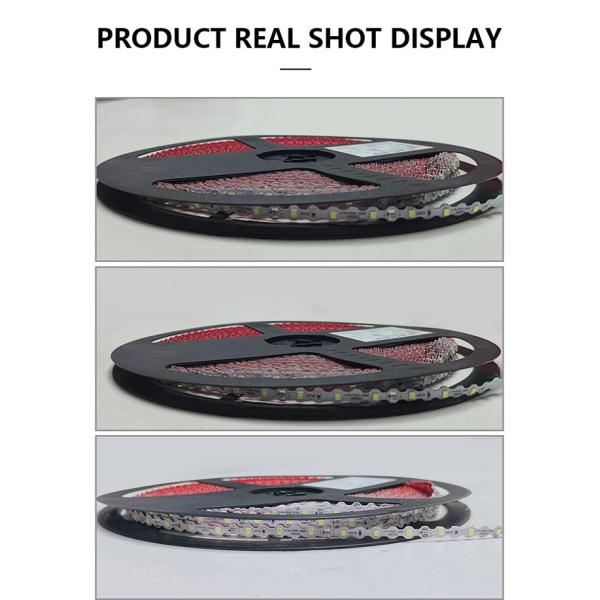 S-Shape 5m Ip20 Single Color Pcb Smd2835 Led Strip Light For Retail Store Lighting