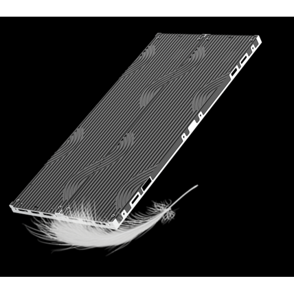 1000×500mm Paper Thin LED Screen Lightweight Front Access LED Screen