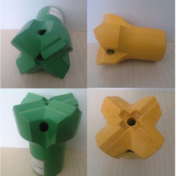Mining / Tunneling / Construction Chisel Bits Thread Steel Cross Type