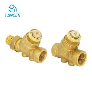 Wholesale Brass Pressure Independent Control Valve (PICV) Automatic Balancing Valve from china suppliers