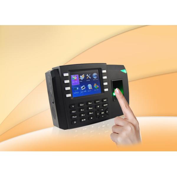 Color TFT Screen Fingerprint Access Control System TCP / IP USB RS232 / 485