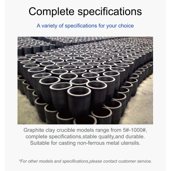 Clay-graphite Crucible