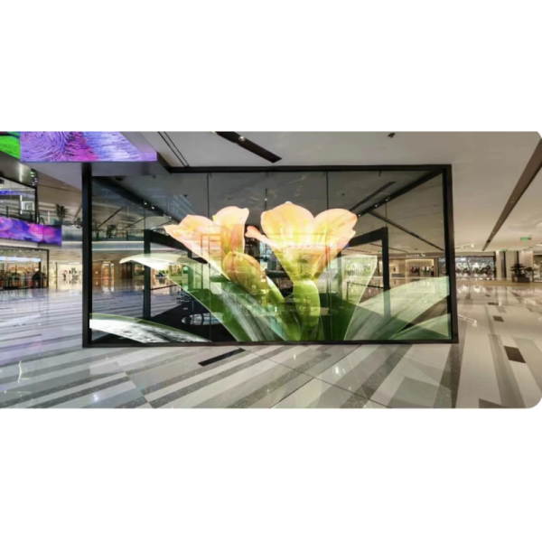 High Transparency Ultra-Thin Adhesive LED Video Wall Holographic LED Display Holographic Invisible Screen