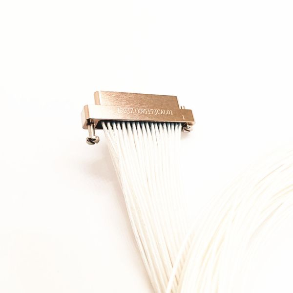 J30JZ Series Low-Insertion Force Micro-D Connector with 1.27mm Pitch for aerospace and Aerospace Applications
